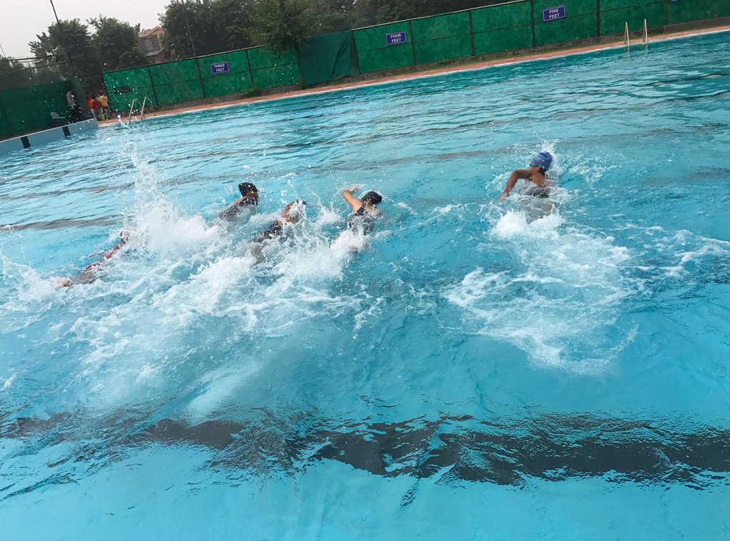 Swimming Billabong High International School Noida